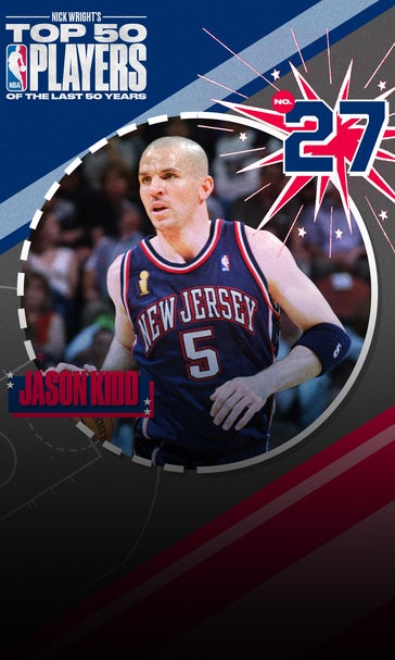Top 50 NBA players from last 50 years: Jason Kidd ranks No. 27